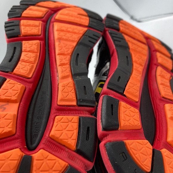 Asics Gel Cirrus33-2 Black / Lightning / Fire T314N Running Shoes Men 9 - Picture 6 of 12